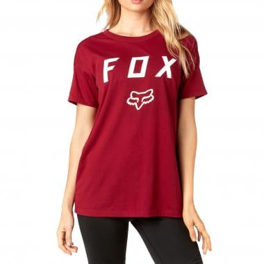 T-Shirt FOX DISTRICT CREW Femme Rouge FOX Probikeshop 0