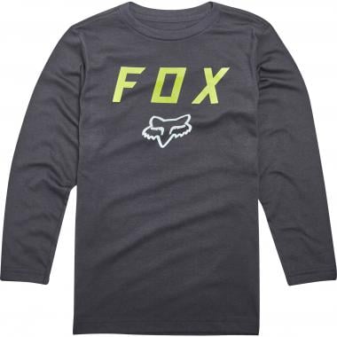 T-Shirt FOX DUSTY TRAILS Maniche Lunghe Junior Nero 0