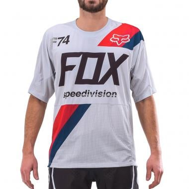 Maillot FOX DEMO DRAFTER Manches Courtes Gris FOX Probikeshop 0
