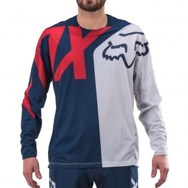 FOX DEMO PREME Long-Sleeved Jersey Blue/Red 0