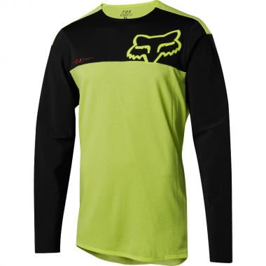 FOX ATTACK PRO Long-Sleeved Jersey Yellow/Black 0