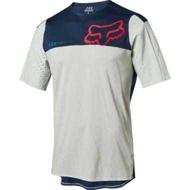 FOX ATTACK PRO Short-Sleeved Jersey White/Blue 0
