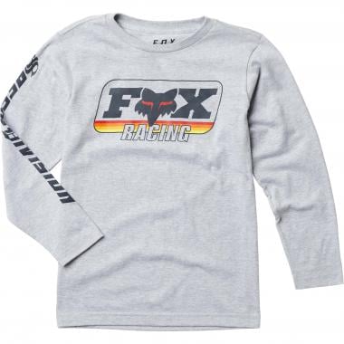T-Shirt FOX THROWBACK Junior Langarm Grau 0