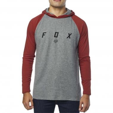T-Shirt FOX TRANZCRIBE Manches Longues Gris/Rouge FOX Probikeshop 0