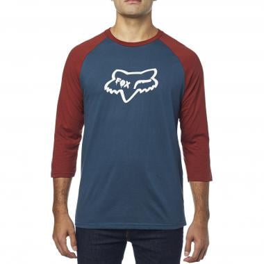 T-Shirt FOX CZAR HEAD PREMIUM RAGLAN Blu 0