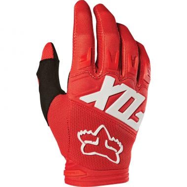 FOX DIRTPAW RACE Gloves Red 0