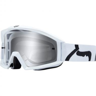 FOX MAIN RACE Kids Goggles White Smoke Lens 0