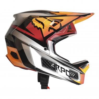 Helm FOX RAMPAGE PRO CARBON Rot/Orange/Weiß 2019 0