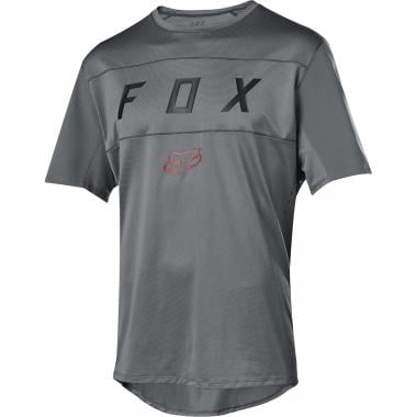FOX FLEXAIR MOTH Short-Sleeved Jersey Grey 2019 0