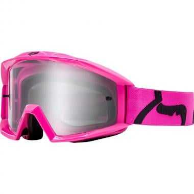 FOX MAIN RACE Goggles Pink Transparent Lens 0