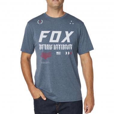 T-Shirt FOX TRIPLE THREAT TECH Bleu FOX Probikeshop 0