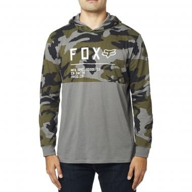 FOX NON STOP HOODED Long-Sleeved T-Shirt Camo 0
