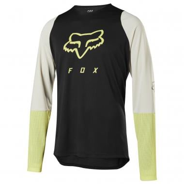 FOX DEFEND FOXHEAD Long-Sleeved Jersey Black 0