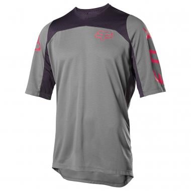 Maillot FOX DEFEND FAST Mangas cortas Gris 0