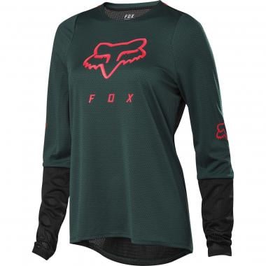 FOX DEFEND Women's Long-Sleeved Jersey Green 0