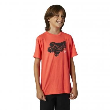 T-Shirt FOX SHATTERED Junior Orange 2021 FOX Probikeshop 0