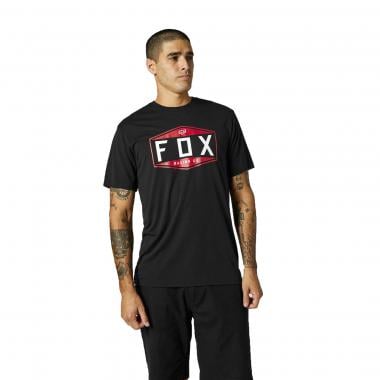 T-Shirt FOX EMBLEM TECH Schwarz 2021 0