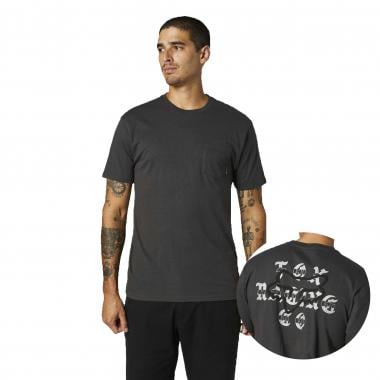 T-Shirt FOX TOP COAT PREMIUM POCKET Dunkelgrau 2021 0