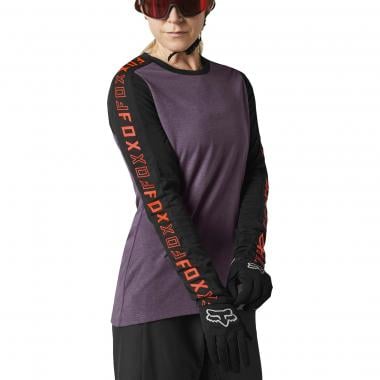 FOX RANGER DR Women's Long-Sleeved Jersey Purple  0