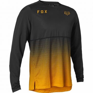 FOX FLEXAIR Long-Sleeved Jersey Black/Gold  0