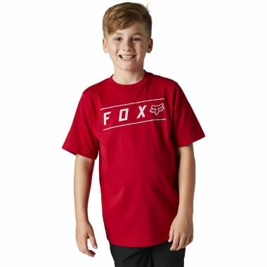 T-Shirt FOX PINNACLE Junior Rouge 2022 FOX Probikeshop 0
