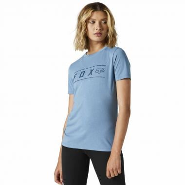 T-Shirt FOX PINNACLE TECH Femme Bleu 2022 FOX Probikeshop 0