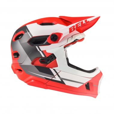 Casque BELL SUPER DH MIPS Rouge/Blanc BELL Probikeshop 0