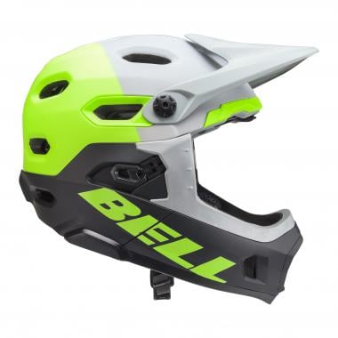 Helm BELL SUPER DH MIPS Schwarz/Neongrün/Grau 0