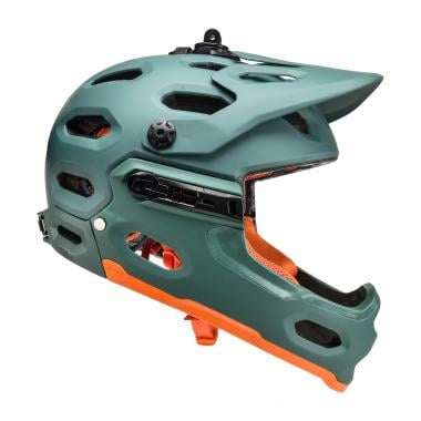 BELL SUPER 3R MIPS Helmet Green/Orange 0