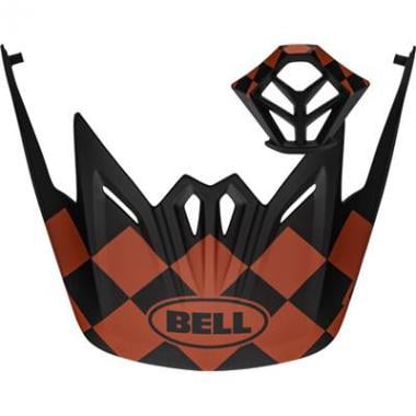 Set Visier + Kinnbelüftung für Helm BELL FULL 9 Rot/Noir 0