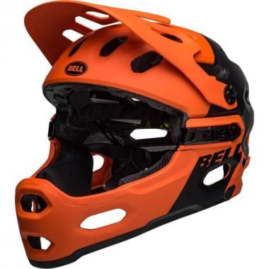 MTB-Helm BELL SUPER 3R MIPS Orange/Schwarz 0