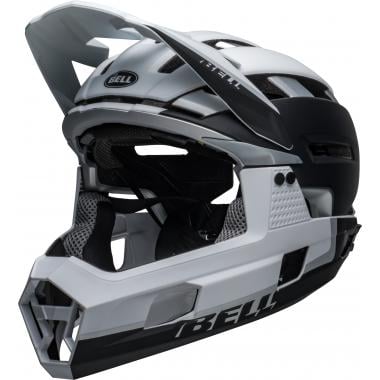 MTB-Helm BELL SUPER AIR R MIPS Schwarz/Weiß 0