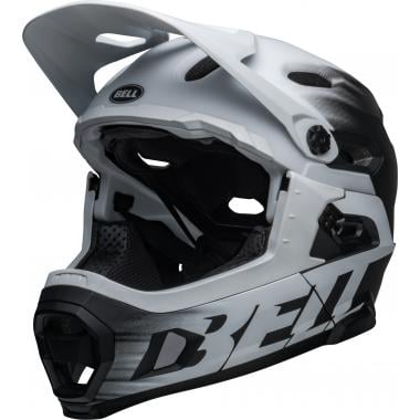 MTB-Helm BELL SUPER DH MIPS Schwarz/Weiß 0