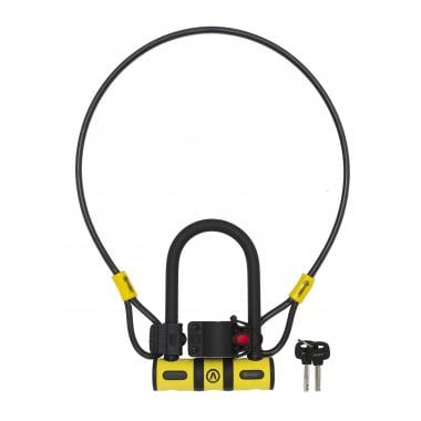 AUVRAY U BIKE U-Lock (82mm x 147mm) + Mount + Cable (8 mm x 100 mm) 0
