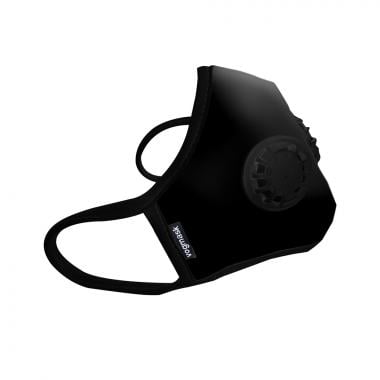 VOGMASK Anti-Pollution Mask 2 Valves Black 0