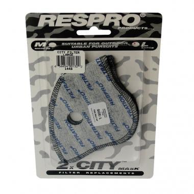 Filtres pour Masque Anti-Pollution RESPRO TWIN PACK-CITY (x2) RESPRO Probikeshop 0