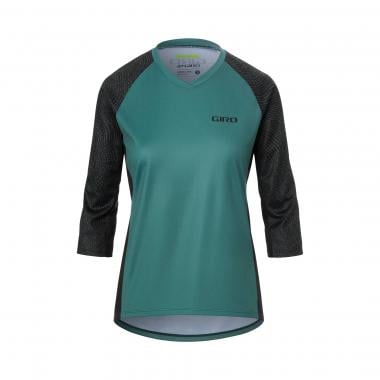Maillot GIRO ROUST Mujer Mangas 3/4 Verde/Gris  0
