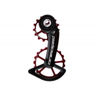 CERAMICSPEED OVERSIZE Sram RED/FORCE AXS 12 Speed Rear Derailleur Cage Red 0