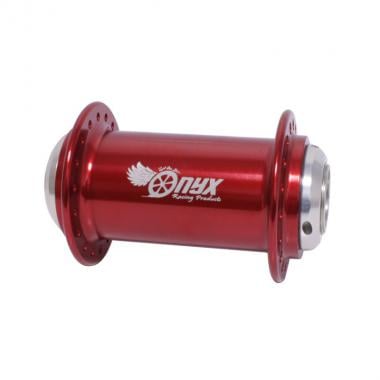 ONYX SOLID Front Hub 36 Spoke Holes 20 mm Axle Red 0