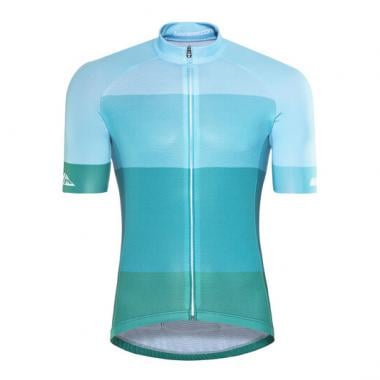 RED CYCLING COLORBLOCK RACE Short-Sleeved Jersey Green/Blue 0