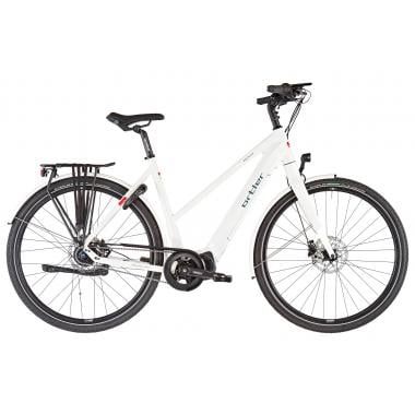 CDA - Vélo de Ville Électrique ORTLER MONTREUX 6100 INTUBE TRAPEZE Blanc 2020 Taille 50 ORTLER Probikeshop 0