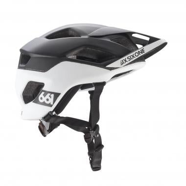 SIXSIXONE 661 EVO AM PATROL Helmet Black/White 0