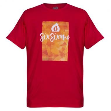 Camiseta SIXSIXONE 661 SCRIPT Rojo 0