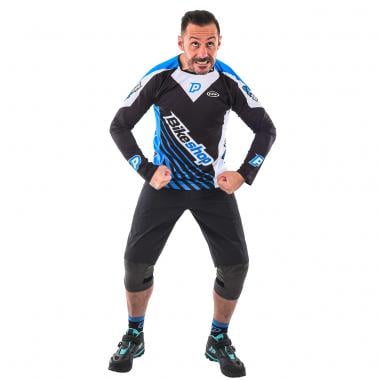 Maillot BIKESHOP by NORTHWAVE ALL MOUNTAIN Mangas largas Negro/Azul 0