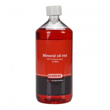 Bremsflüssigkeit Mineralöl ELVEDES Rot (Shimano) (1 L) 0