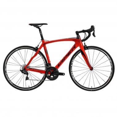 Bicicleta de carrera VIPER GALIBIER Shimano Ultegra R8000 34/50 Rojo/Plata 0