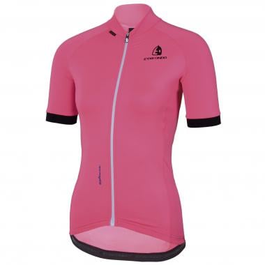 ETXEONDO ENTZUNA Women's Short-Sleeved Jersey Pink/Black 0