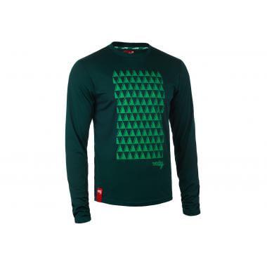 Maillot ROCDAY WOOD Mangas largas Verde 0