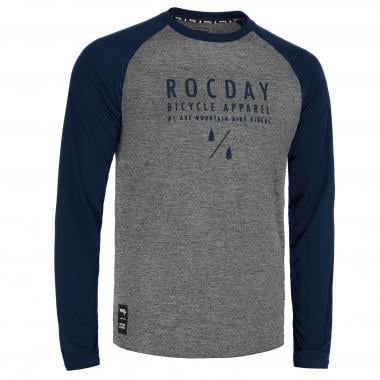 Maillot ROCDAY MANUAL Manches Longues Gris/Bleu ROCDAY Probikeshop 0