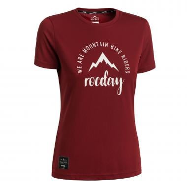Maillot ROCDAY MONTY Femme Manches Courtes Rouge ROCDAY Probikeshop 0